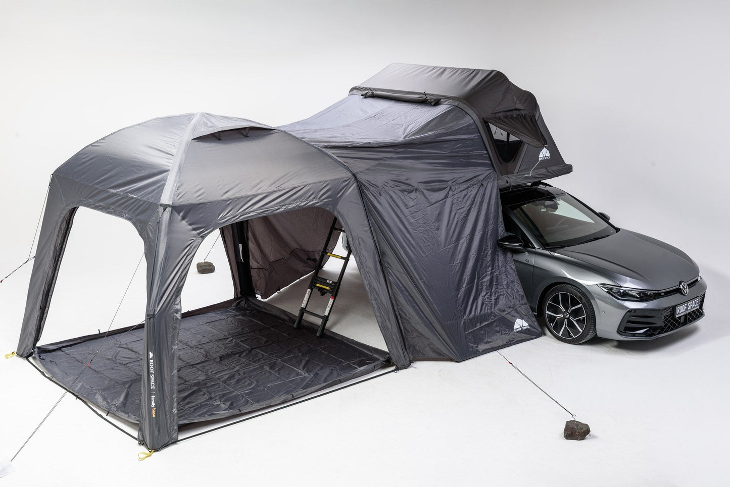 Auvent Family Base Roof Space, espace de vie annexe sous la tente