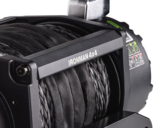 Treuil Frontier 4 310 kg corde synthétique Ironman 4x4
