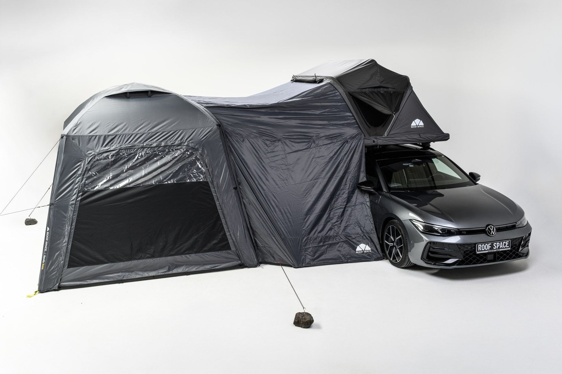 Auvent Family Base Roof Space, espace de vie annexe sous la tente