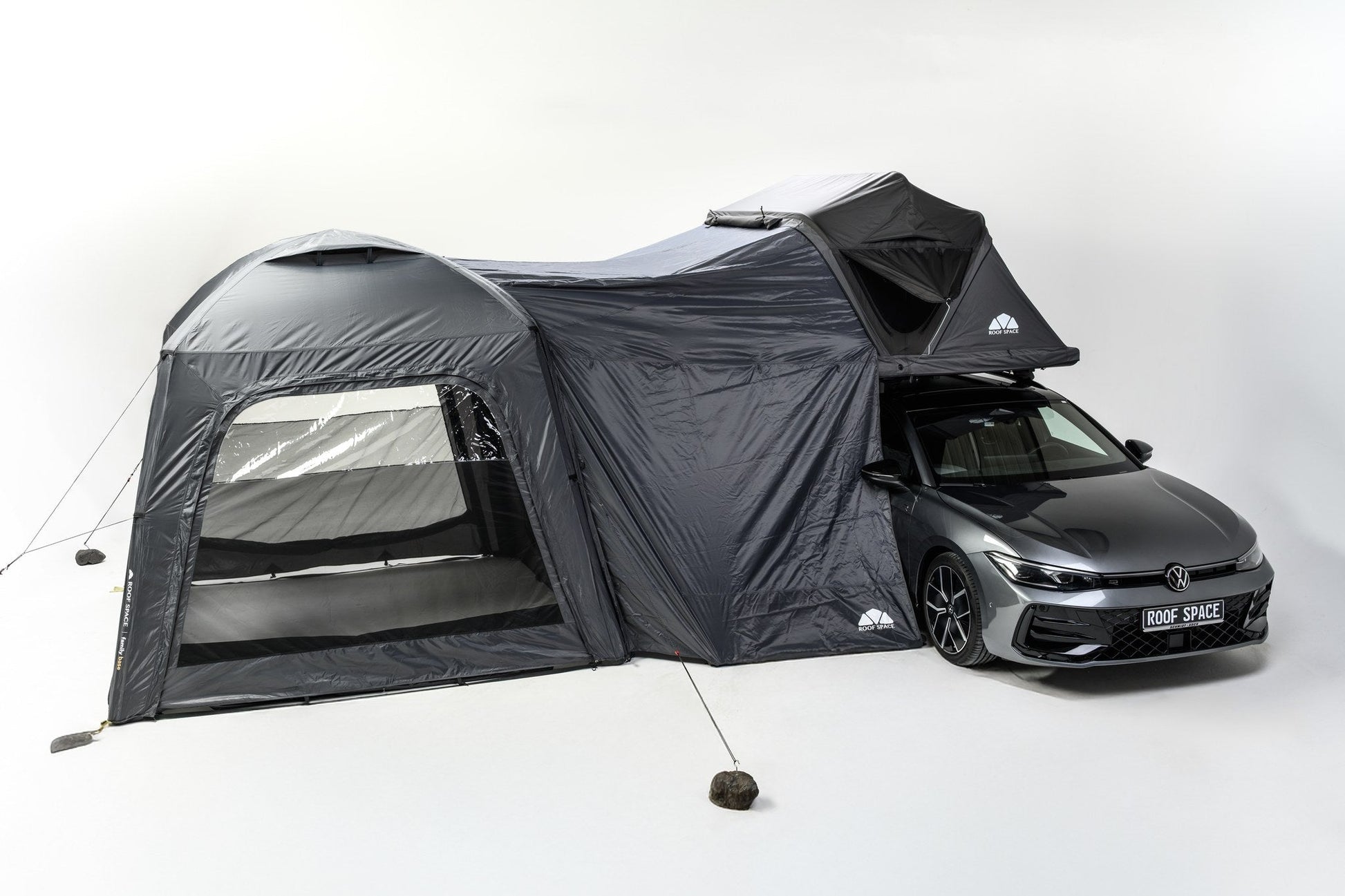 Auvent Family Base Roof Space, espace de vie annexe sous la tente