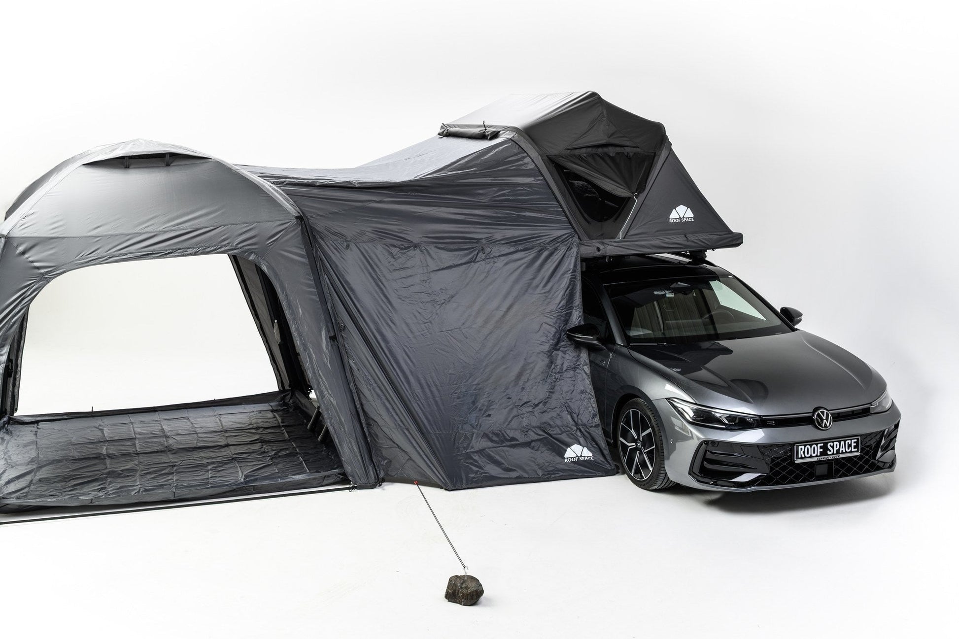 Auvent Family Base Roof Space, espace de vie annexe sous la tente