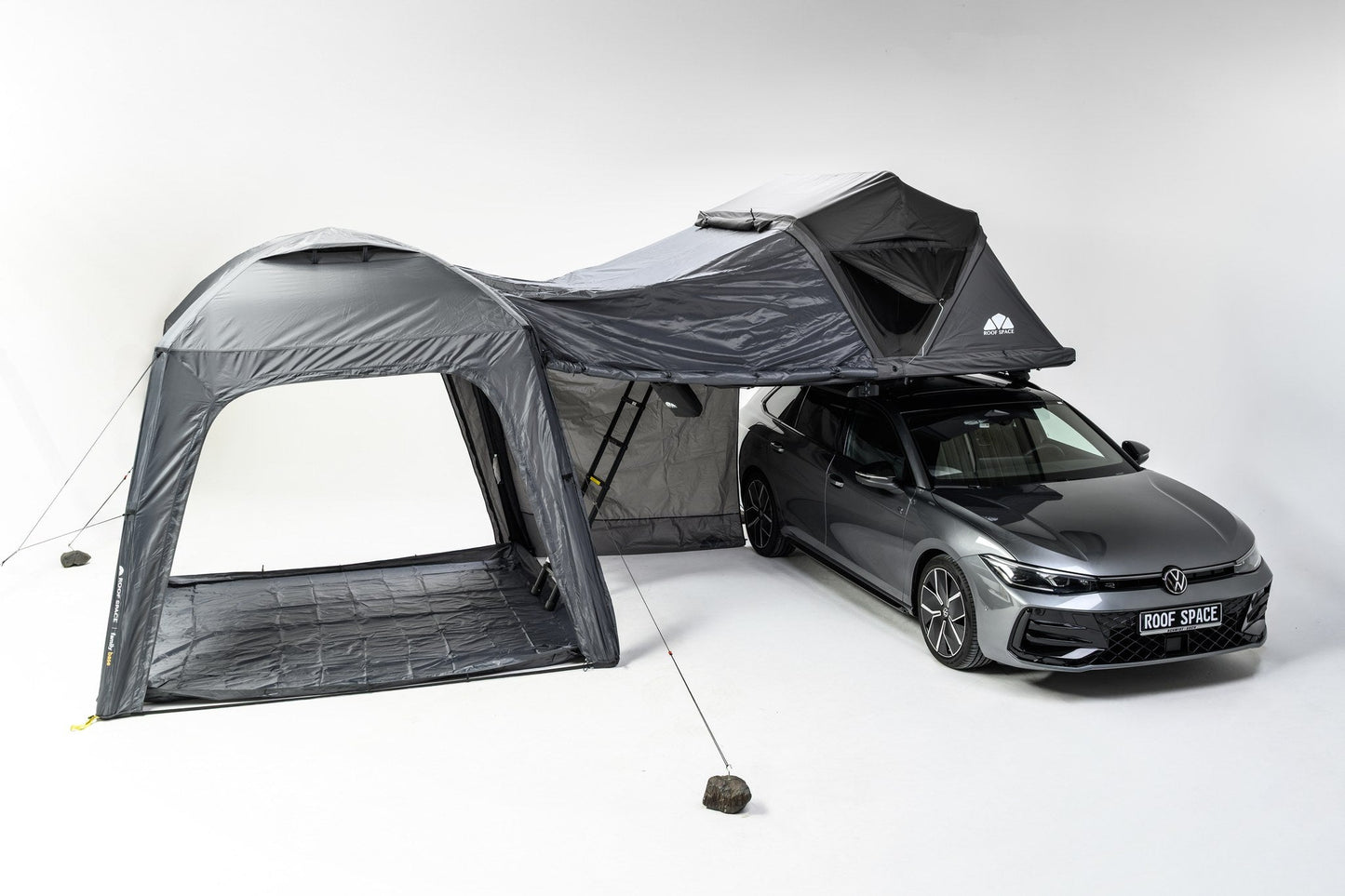 Auvent Family Base Roof Space, espace de vie annexe sous la tente