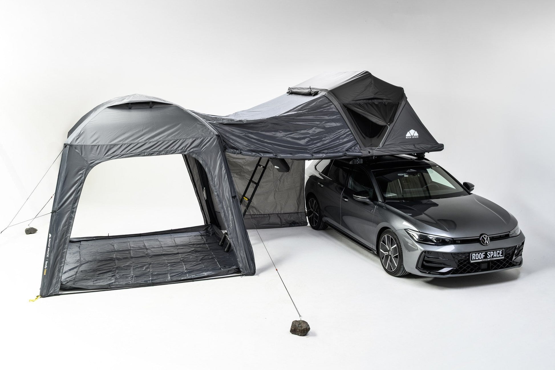 Auvent Family Base Roof Space, espace de vie annexe sous la tente