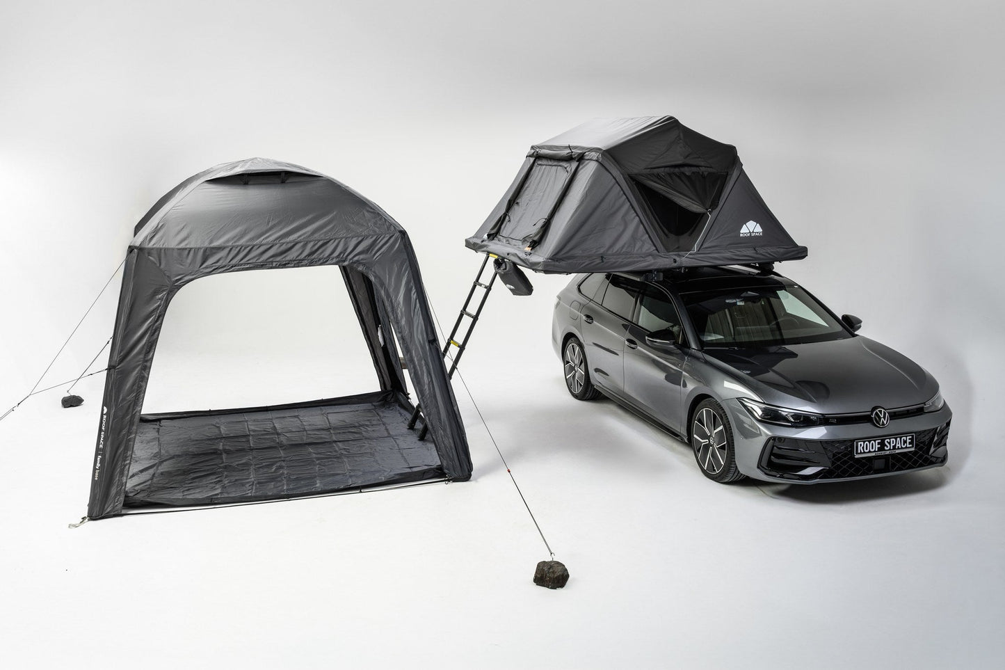 Auvent Family Base Roof Space, espace de vie annexe sous la tente