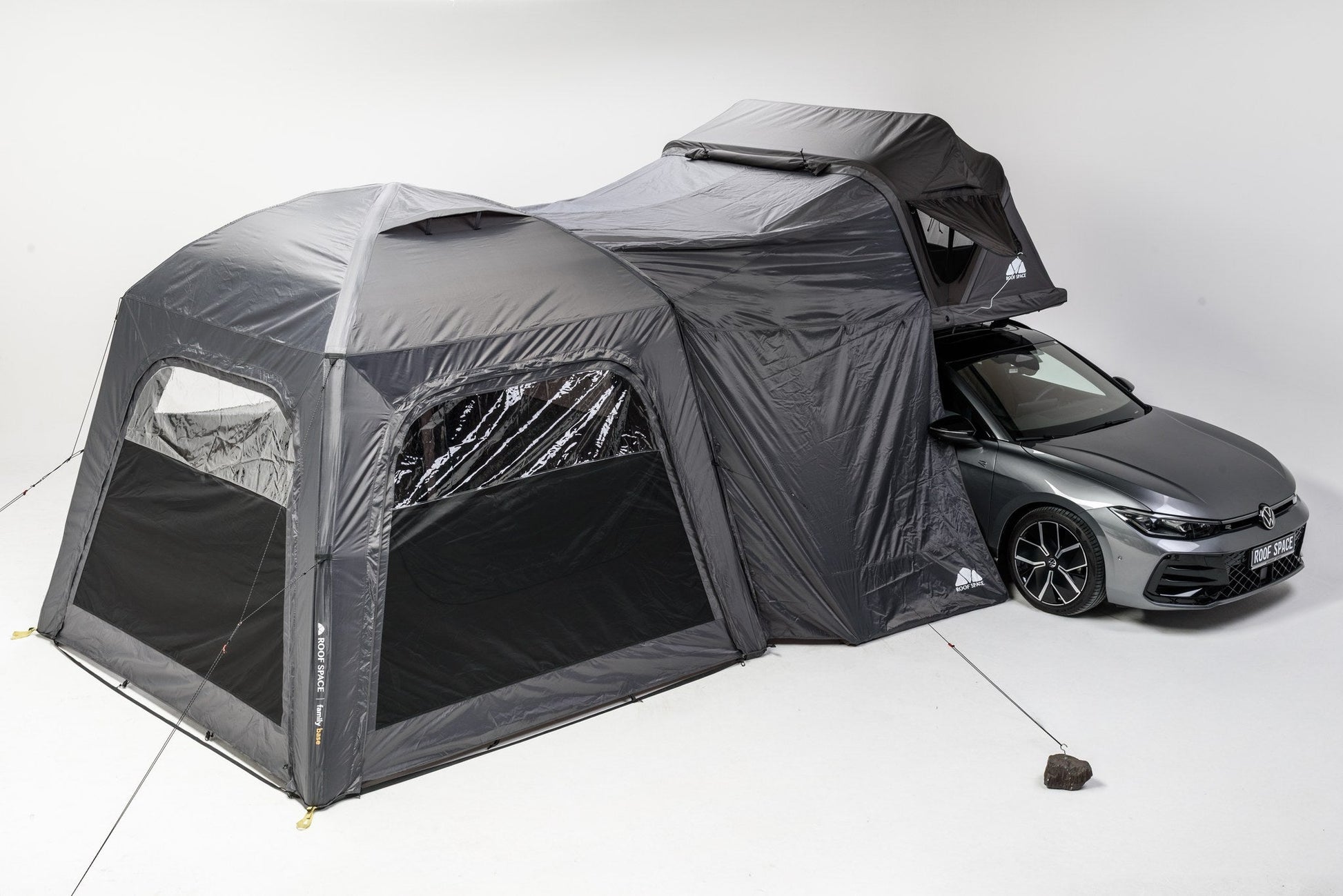 Auvent Family Base Roof Space, espace de vie annexe sous la tente