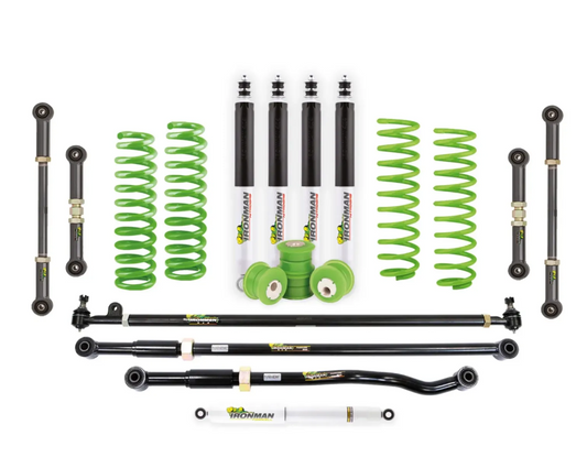Kit Rehausse Toyota Land Cruiser Série 80 +10cm +200kg Foam Cell Pro Iron Man