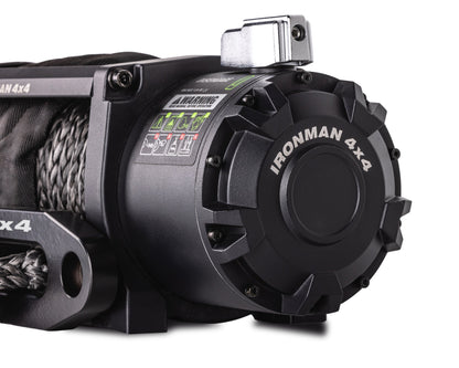 Treuil Frontier 4 310 kg corde synthétique Ironman 4x4
