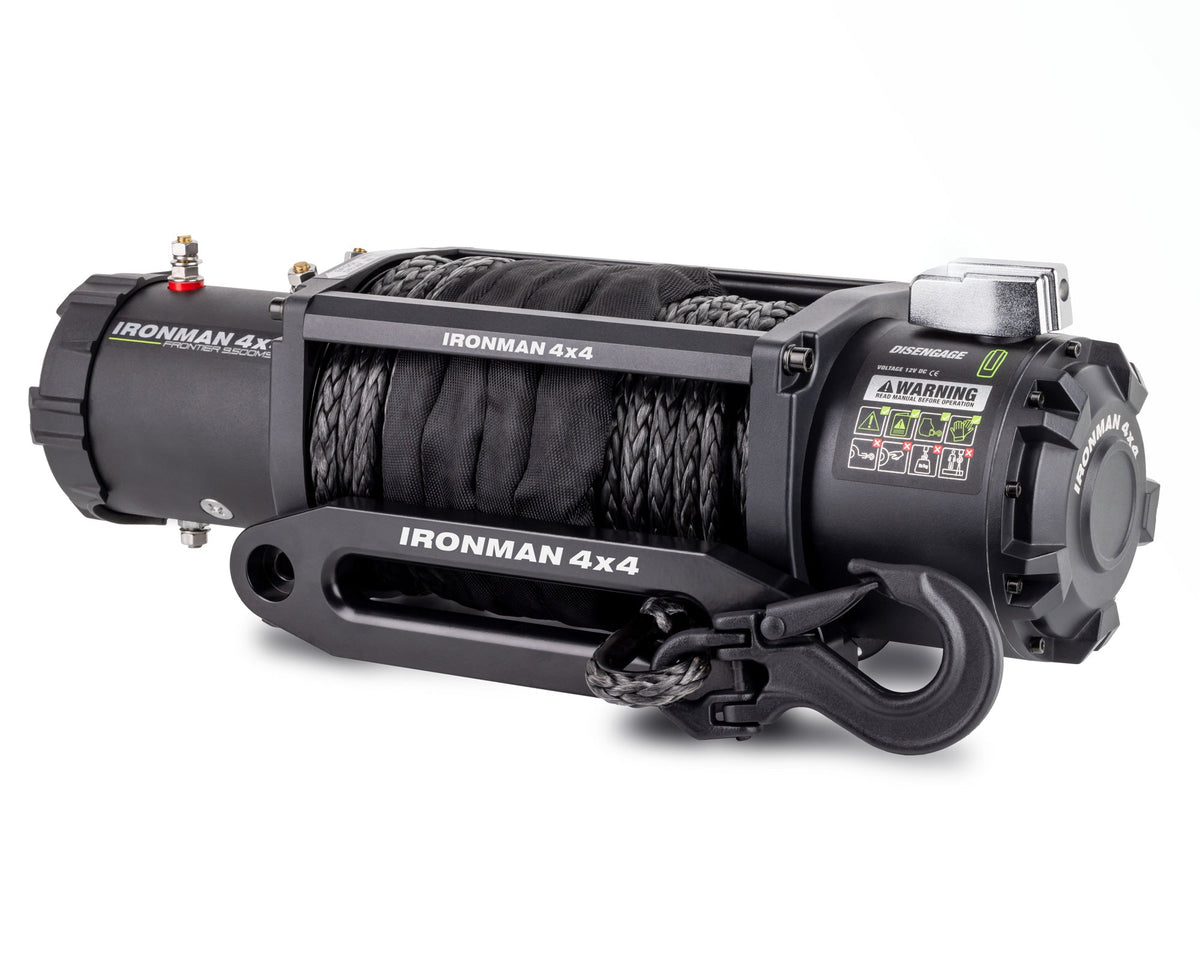 Treuil Frontier 4 310 kg corde synthétique Ironman 4x4