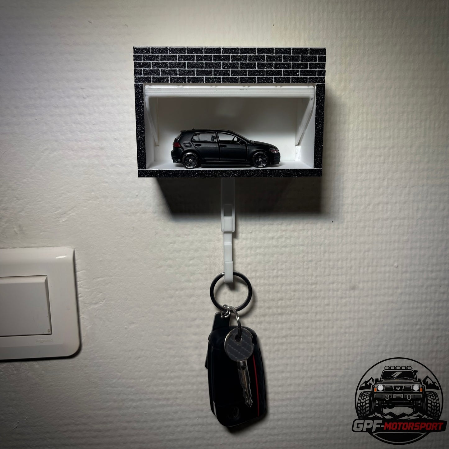 Porte-Clés Mural Garage Miniature