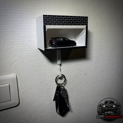 Porte-Clés Mural Garage Miniature