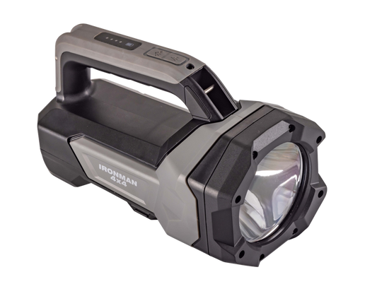 Projecteur LED rechargeable double faisceau et éclairage de zone Ironman 4x4