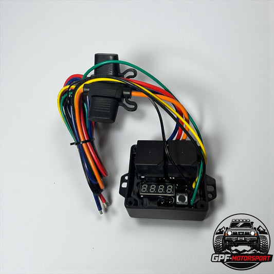 Boîtier thermostat de contrôle ventilateurs SPAL et Sonde de température GPF-Motorsport