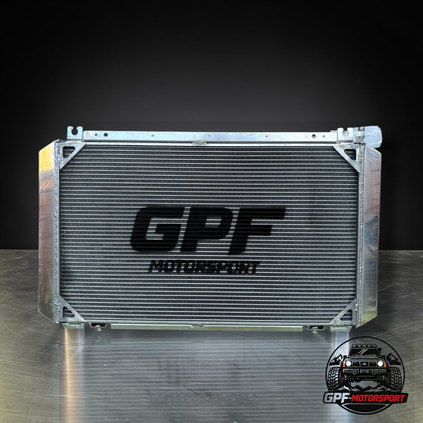 Patrol Y60 Kit conversion radiateur gros volume, Spal(x2) électriques et boîtier de régulation