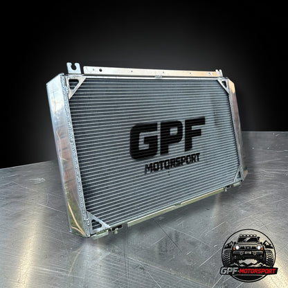 Patrol Y60 Kit conversion radiateur gros volume, Spal(x2) électriques et boîtier de régulation