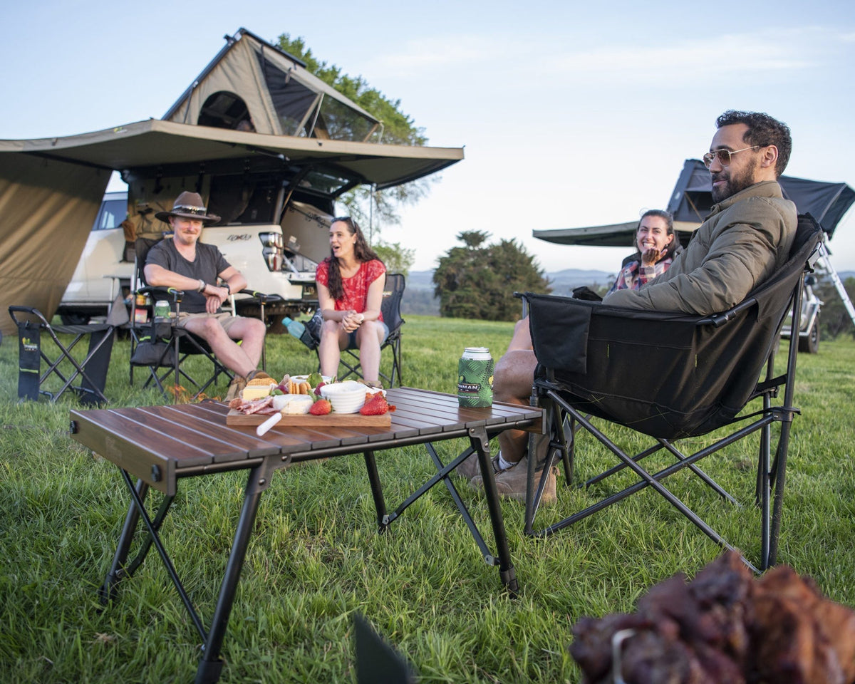 Table de camp aluminium hauteur réglable Ironman 4x4