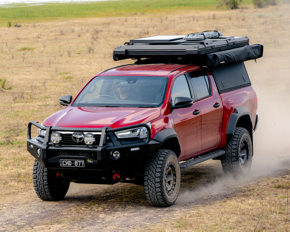 Tente de toit Orion 1400 coque aluminium Ironman 4x4