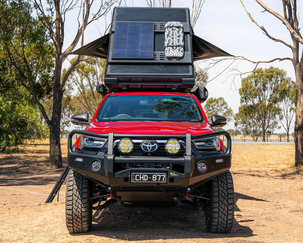 Tente de toit Orion 1400 coque aluminium Ironman 4x4