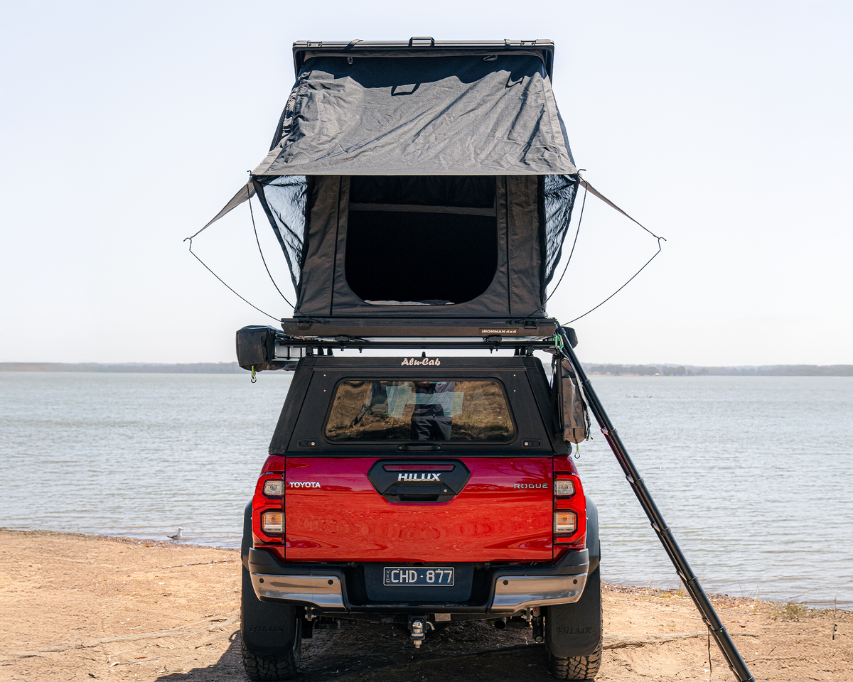 Tente de toit Orion 1400 coque aluminium Ironman 4x4