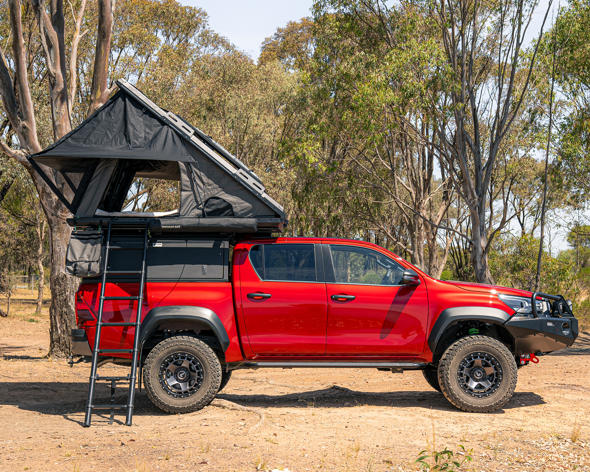 Tente de toit Orion 1400 coque aluminium Ironman 4x4