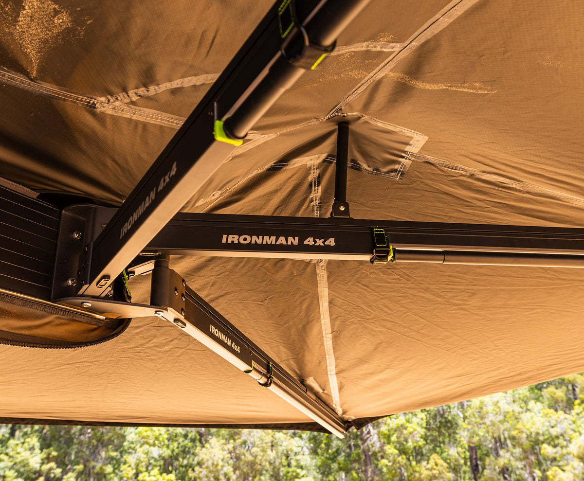 Auvent Deltawing 270° droit autoportant Ironman 4x4