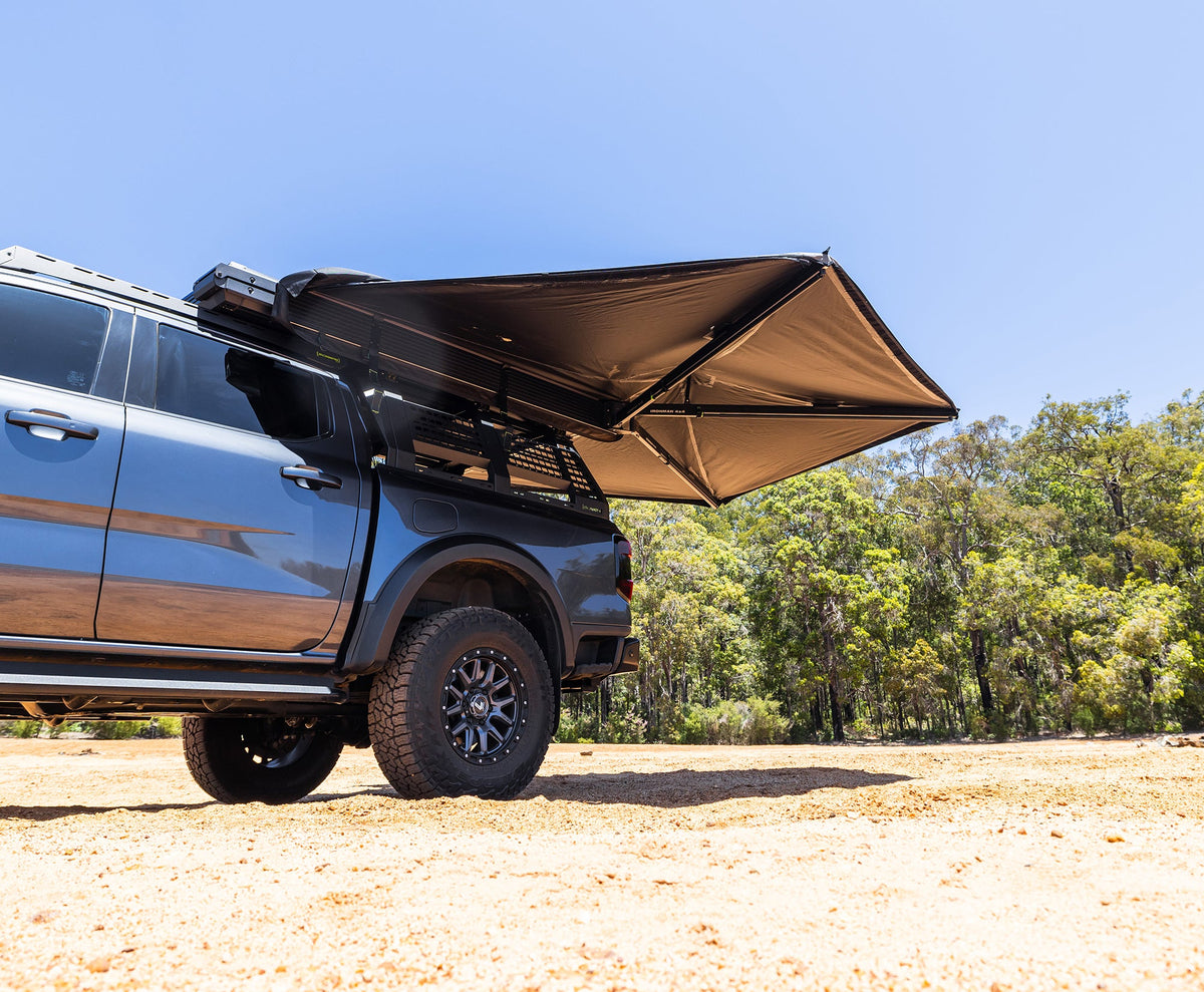 Auvent Deltawing 270° droit autoportant Ironman 4x4