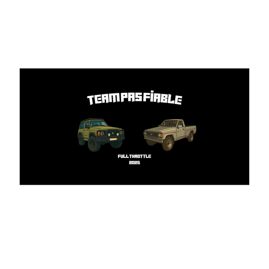 Drapeau d'atelier TEAM PAS FIABLE