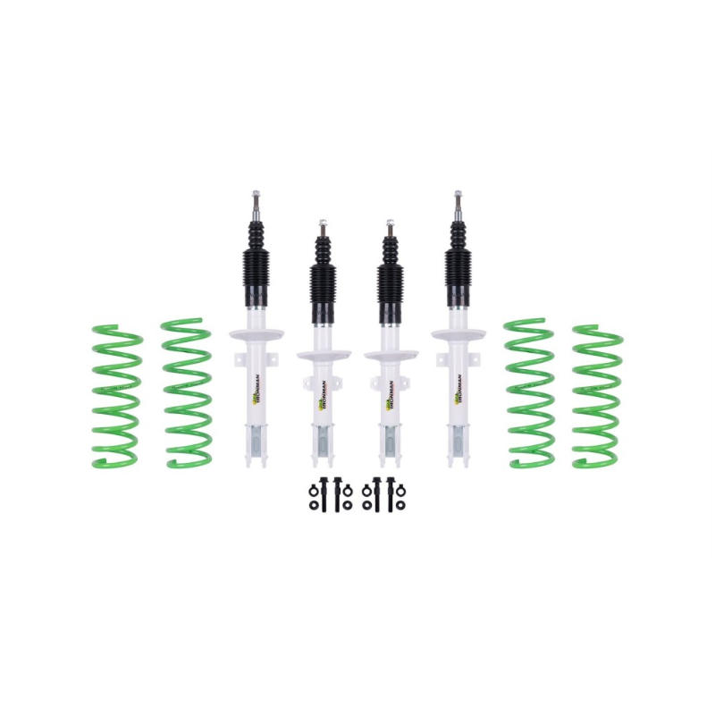 Kit suspension DACIA Duster rehausse +40mm Nitrogas 2010+ Iron Man