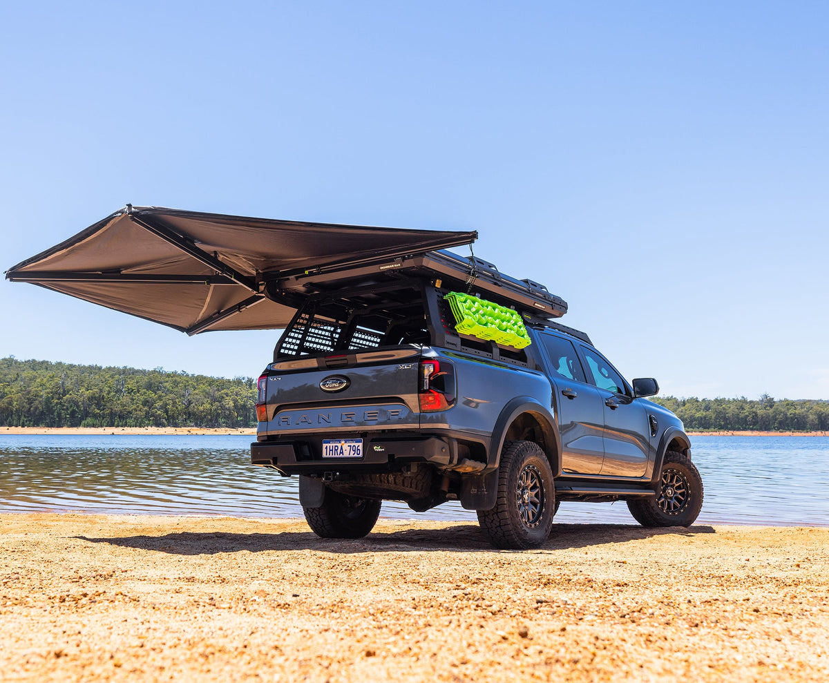 Auvent Deltawing 270° droit autoportant Ironman 4x4