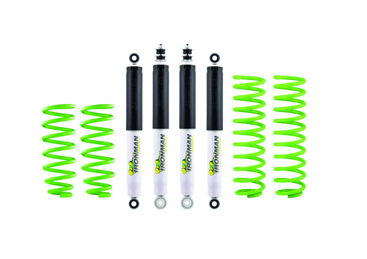 Kit de suspension complet Foam Cell Ironman 4x4 — avant ressort hélicoïdal / arrière ressort hélicoïdal
