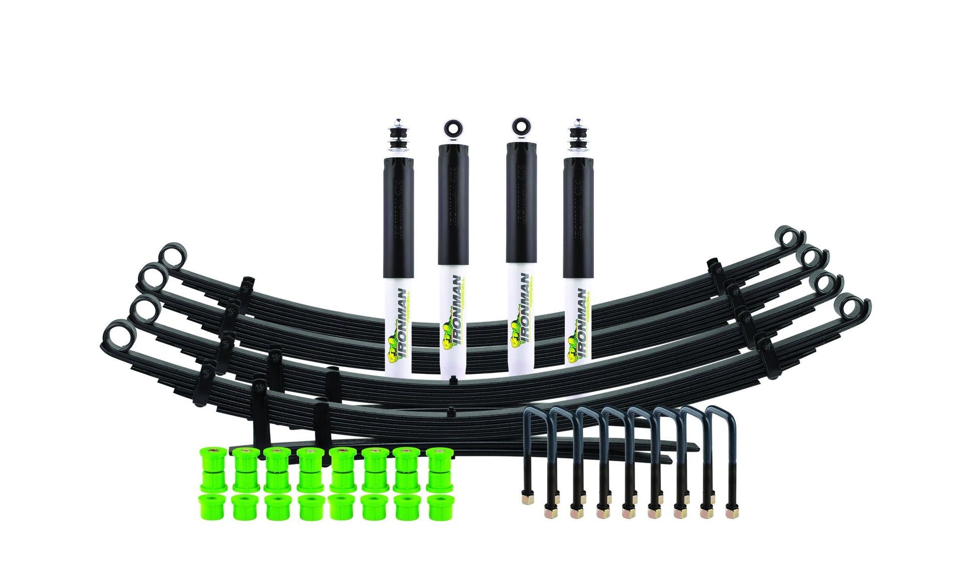 Kit de suspension complet Foam Cell Ironman 4x4 — avant ressort à lames / arrière ressort à lames