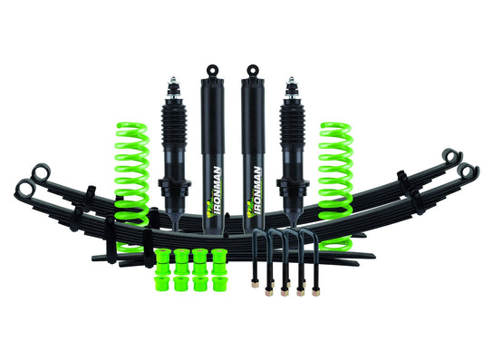 Kit de suspension complet Foam Cell Pro Ironman 4x4 — avant jambe de force / arrière ressort à lames — Volkswagen Amarok