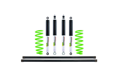 Kit de suspension complet avant Nitro Gas Ironman 4x4 — avant barre de torsion / arrière ressort hélicoïdal — Isuzu Trooper
