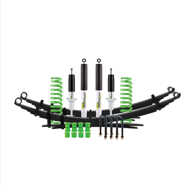 Kit suspension Nissan Navara NP300 rehausse +4 Nitro Gas Iron Man