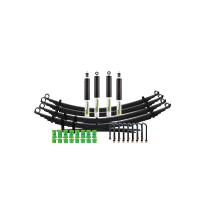Kit rehausse +5 cm +300 kg Toyota Land Cruiser Série 70/73 Nitro Gas Evolution