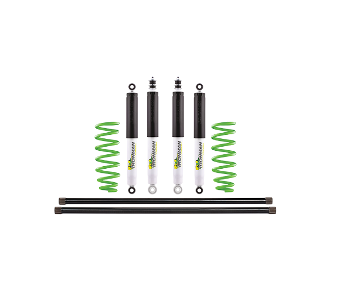 Kit Rehausse Toyota HDJ100 Diesel +25mm Nitro Gas Renforcé +200kg Ironman 4x4